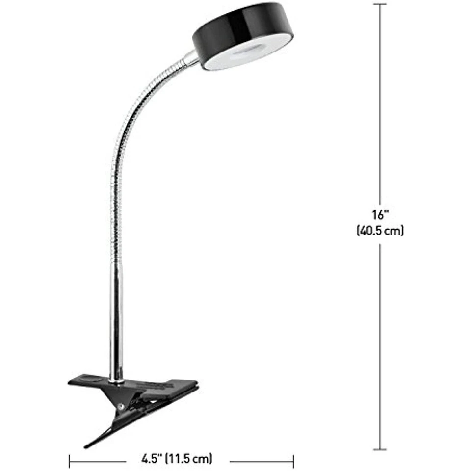 Глобус электрический светодиод для жизни энергии звезды зажим лампа, хром Gooseneck, глянцевый - Изображение 3 из 4