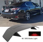 For Lexus GS350 450H GS F 52" Rear Upper Trunk Spoiler Wing Lip w/Brake Light