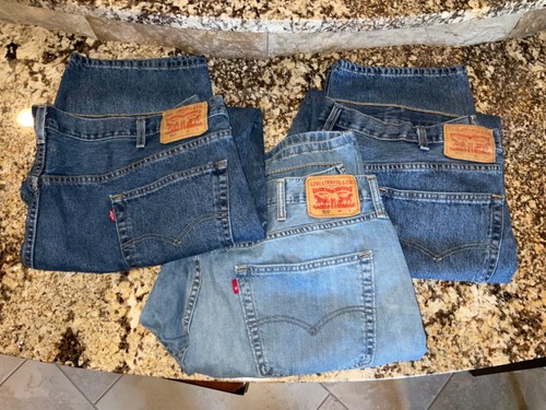 559 Men's Jeans 46x30 Relaxed Taper Fit 