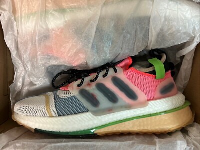 Adidas Men's X_PLRBOOST X HELEN KIRKUM Shoes ID8491 Alumina/ Black