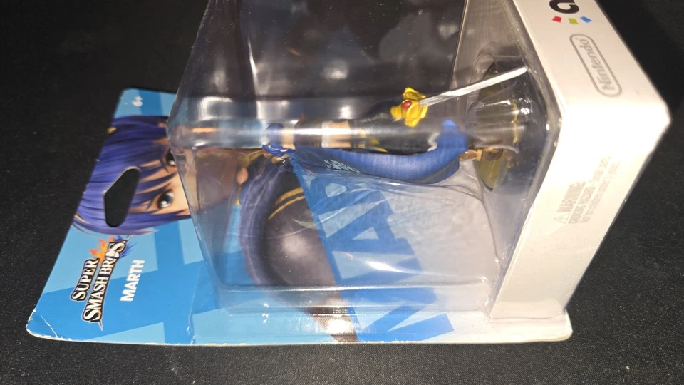Super Smash Bros Brothers Marth Amiibo Nintendo Wii U Switch 3DS ¡Sello Nuevo! Foto 3 de 4