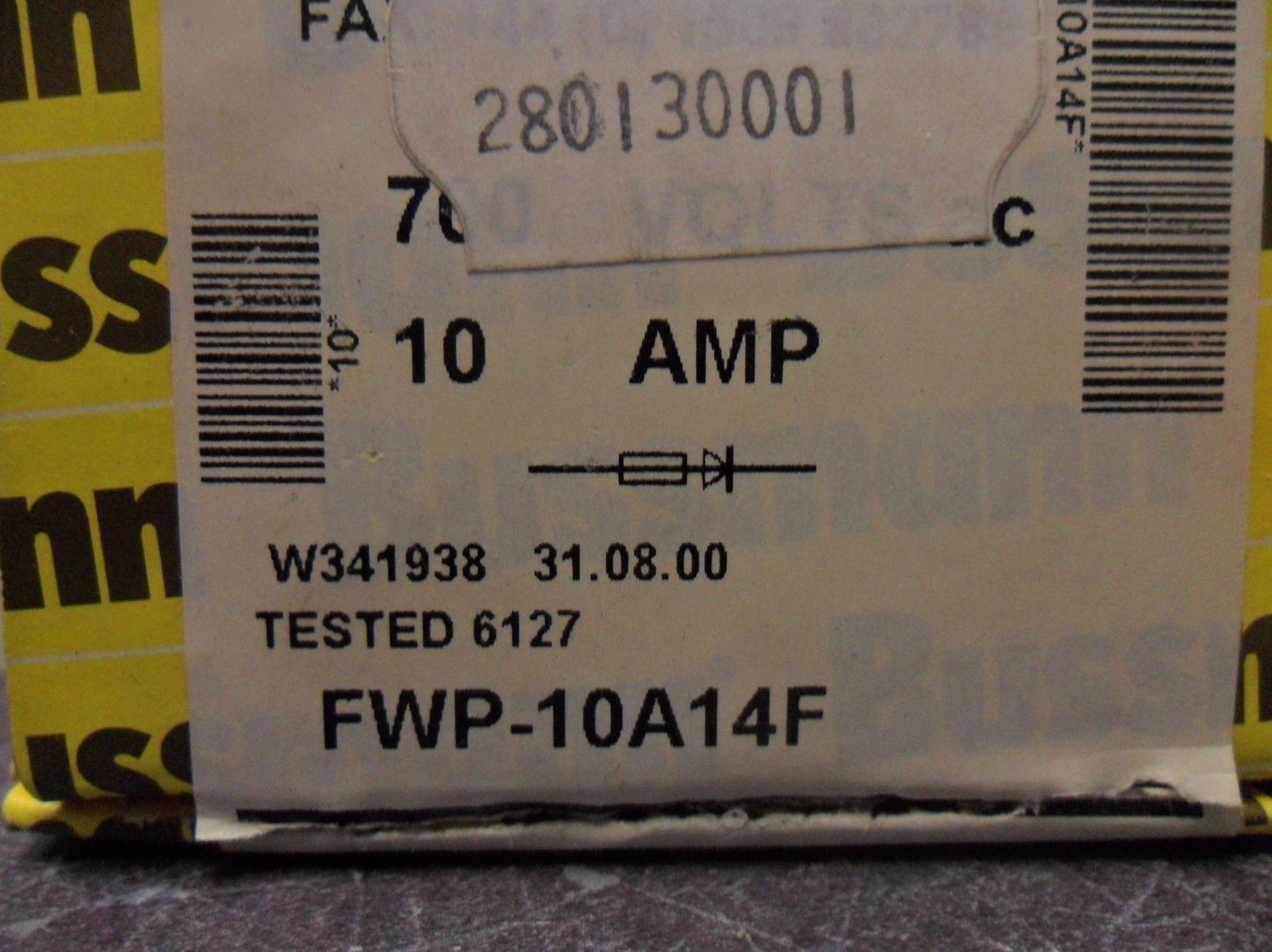 10pcs Bussmann EATON Fuse FWP-40A14Fa 40A 700V FWP-40A14F New In Box