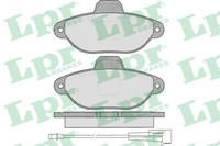05P1262 LPR Bremsbelagsatz, Scheibenbremse FüR Fiat,Ford
