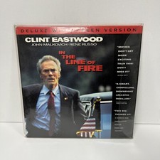 IN THE LINE OF FIRE- Deluxe Widescreen Edition Eastwood,Malkovich,Russo OOP rare
