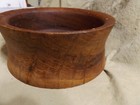 Vintage Mid-Century Scandinavian Style Teak Salad Serving Bowl ~9 7/8 x 4" Wood — photo 4