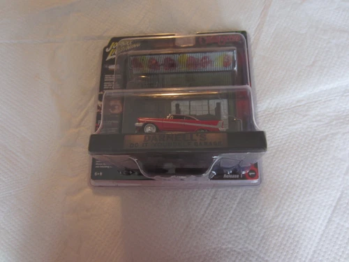 Johnny Lightning Darnell's Do It Yourself Garage Christine 1958 Plymouth Fury