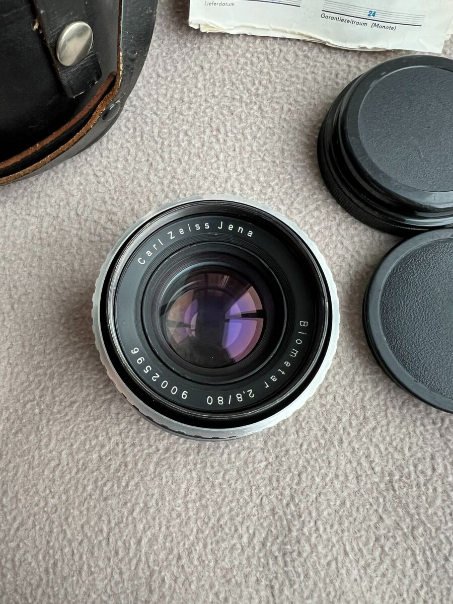 Carl Zeiss Jena ZEBRA Biometar 80mm F2.8 Pentacon Six Kiev Carl Zeiss Jena ZEBRA Biometar 80mm F2.8 Pentacon Six Kiev