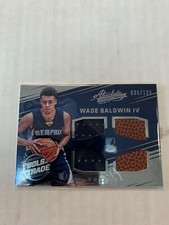Wade Baldwin IV 2016-17 Absolute Rookie Quad Relic Card #5 Serial #006/125