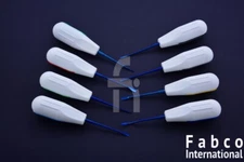 8Pcs Dental Luxating Root Elevators Titanium Blue Tips Tooth loosen Extraction