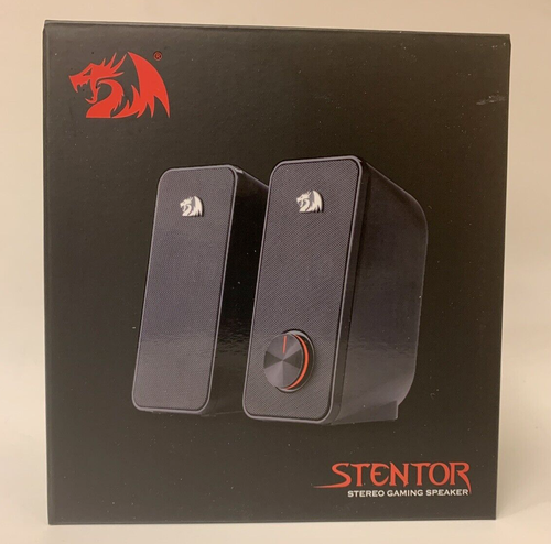 Redragon GS500 Stentor PC Gaming Speaker, 2.0 Channel Stereo Desktop Computer Sp - 第 4/6 張圖片
