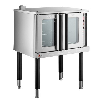 Single Deck Standard Depth Full Size Electric Convection Oven - 208V, 3 Phase