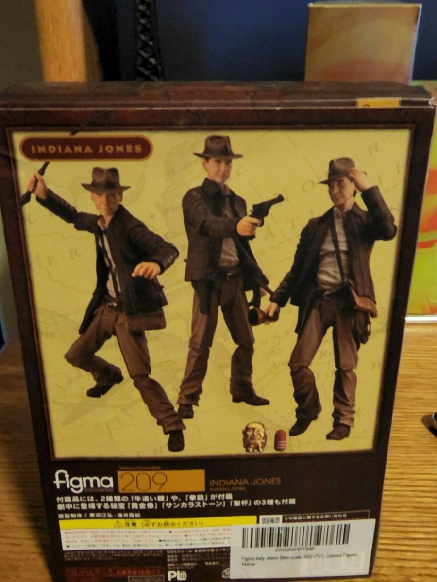 Authentic Indiana Jones Figma Brand Action Figure Max Factory #209
