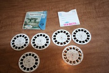 Lot Of 2 3 Disc Sets View-Master 1964 Worlds Fair A676 Transport A672 See Pix