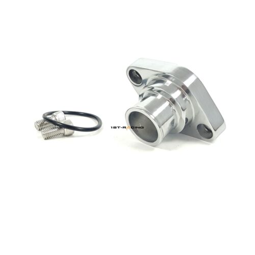 Carcasa de termostato de cuello de agua pulido de aluminio para Chevy SBC BBC 265 283 305 0° - Imagen 3 de 4