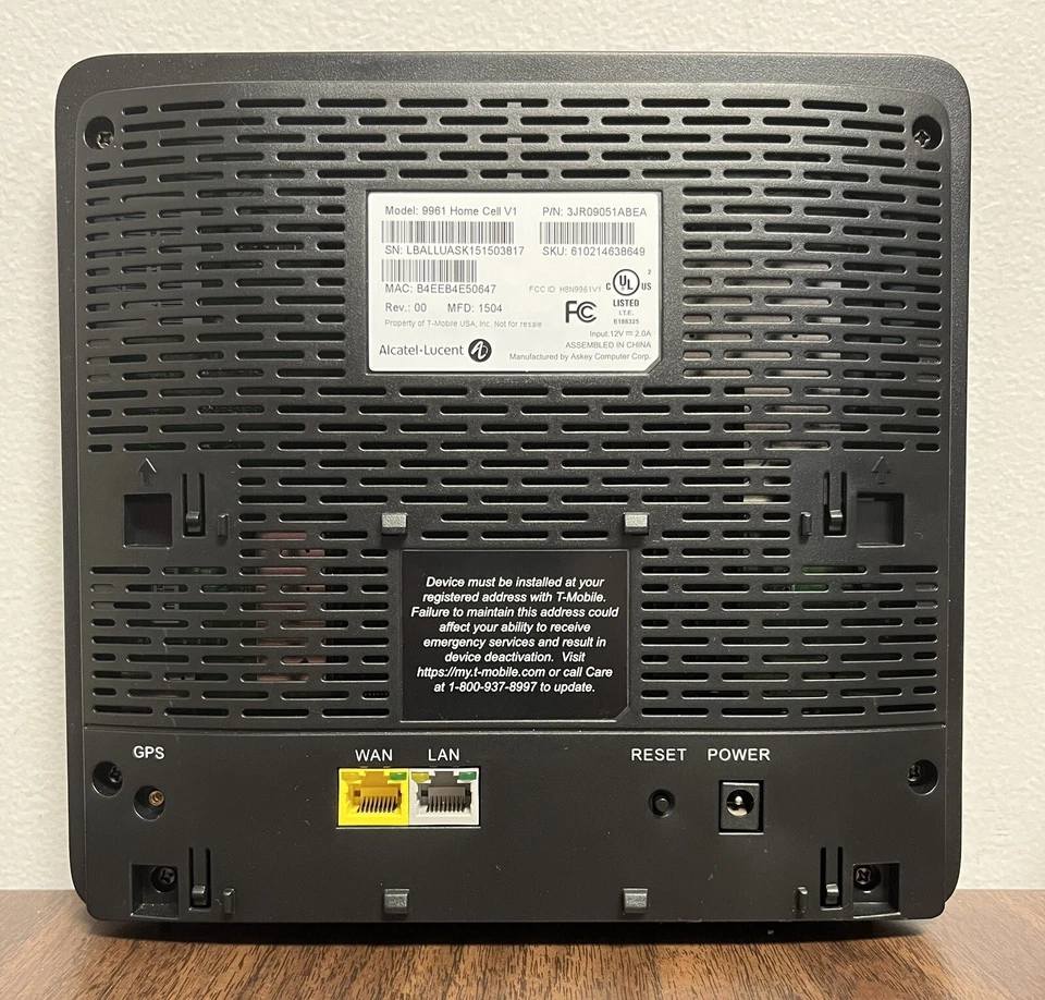 LOTE T-MOBILE 4G LTE CELLSPOT PERSONAL 9961 HOME CELL V1 (23ct. LOTE) Foto 3 de 3