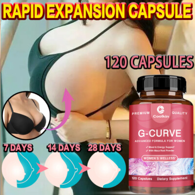 G-Curve - Horny Goat Weed, Maca -Mood & Energy Support, Increase Fullness & Size