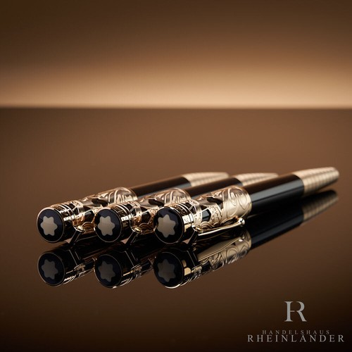 Montblanc Writers Edition Set Carlo Collodi 2011 Füller Kuli Bleistsift 106644 - Picture 2 of 7