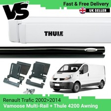 VAMOOSE MULTI RAIL THULE 4200 WHITE AWNING RENAULT TRAFIC 2002-2014 SWB