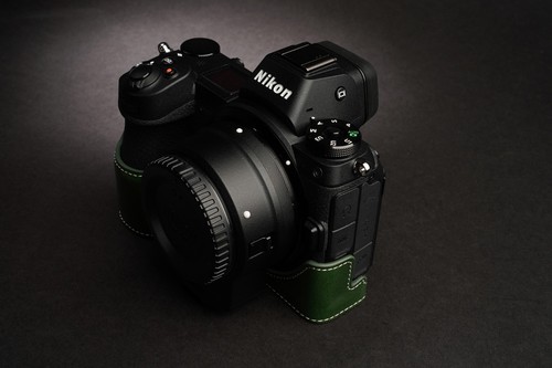 Funda protectora de cuero genuino con media cámara para Nikon Z6 II Nikon Z7 II Z5 - Imagen 31 de 47