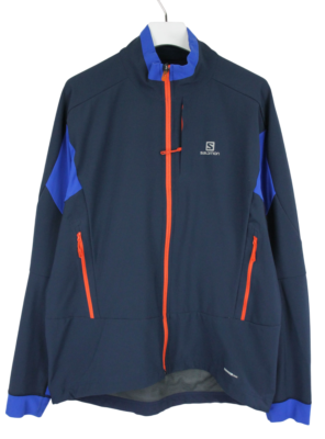 SALOMON AdvancedSkin Shield Jacket Men's 2XL Full Zip Pockets