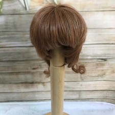 Crowning Glory Doll Wig by Doll Works 12-13 Lt Brown 240