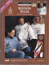COLORPOINT STITCHING STITCH-NORTHERN WOODS-Paint Stitching Pattern Booklet-Tulip