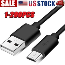 3/6ft Micro USB Fast Charging Cable Cord For Samsung Android Phone Charger LOT