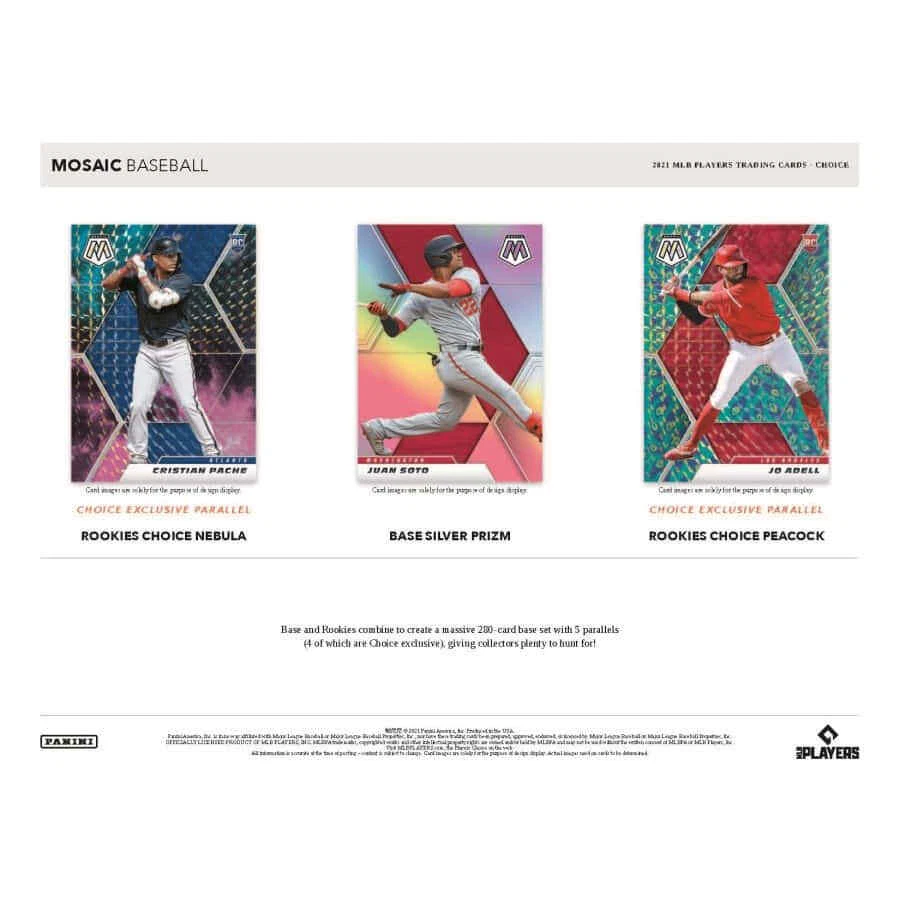 2021 Panini Mosaic Baseball Hobby Box Factory Sealed 21PABMOS - Image 3 of 4