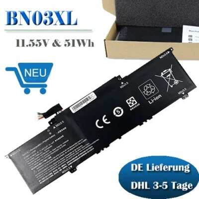 BN03XL Akku für HP Envy X360 15-ED 15M-ED 15-EE 15M-EE 13-BD 51Wh 11.55V - Bild 1 von 4