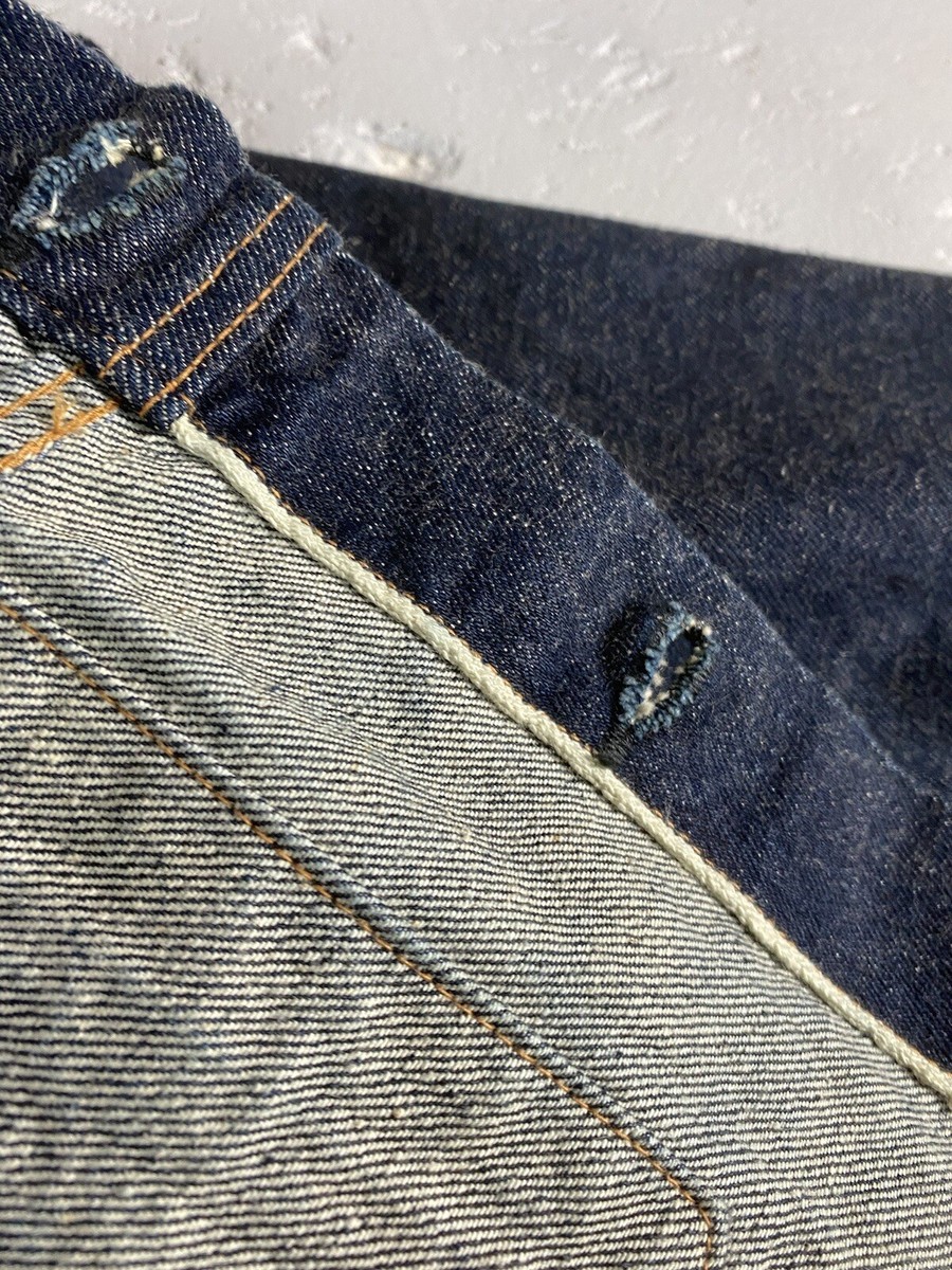 Kapital Type 3 Trucker Jacket Small 36 Indigo Selvedge Denim Kapital Type 3 Trucker Jacket Small 36 Indigo Selvedge Denim