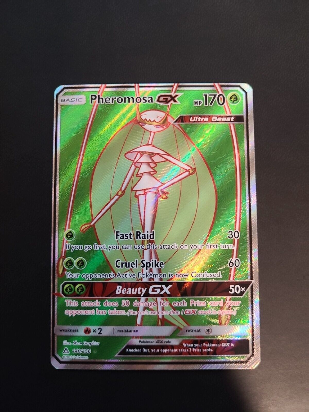 Pheromosa-GX (Ultra Prism 140/156) – TCG Collector