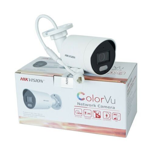 Hikvision Original 4MP DS-2CD2047G2-LU/SL ColorVu AcuSense Bullet IP Camrea - Picture 4 of 4