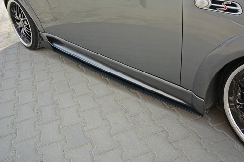 CUP faldones laterales accesorios Mini Cooper S JCW R53 Side Skirts listones DTM Racing - Imagen 3 de 4