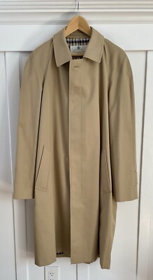 Aquascutum X Supreme Single Breasted Trench Coat Size M Rare Worn