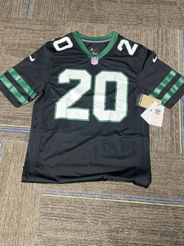New York Jets NFL Nike Engineered Breece Hall #20 Black Jersey Men’s Small NWT