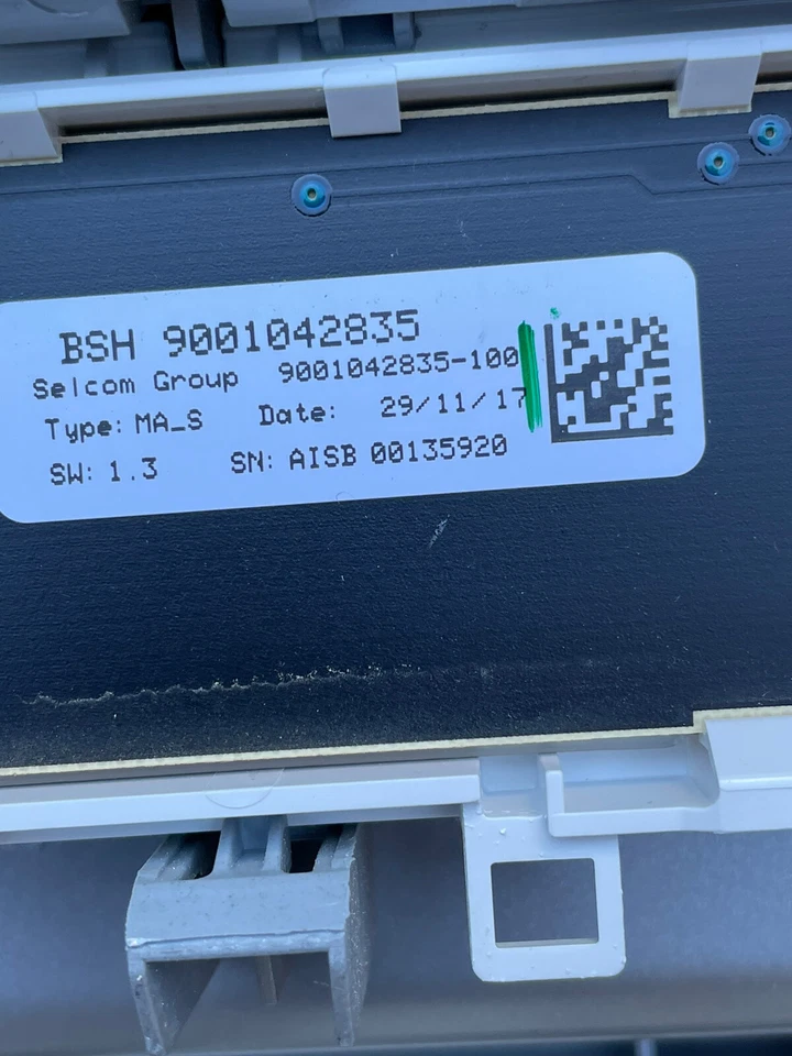 Bosch SHEM63W55N 24" 300 Serie 44 dBA Geschirrspüler Edelstahl NUR BEDIENFELD!* - Bild 3 von 4