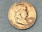 1952  US FRANKLIN HALF DOLLAR  90% SILVER  NICE