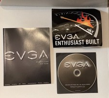 EVGA GTX Titan /900/700/600 Display Driver Install Disc, User Guide, Sticker