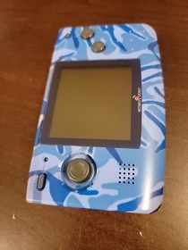 SNK Neo Geo Pocket Handheld Game System - Camouflage Blue - Tested