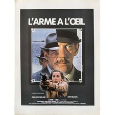 EYE OF THE NEEDLE French Herald/Trade Ad 2 pages. - 10x12 in. - 1981 - Richard M
