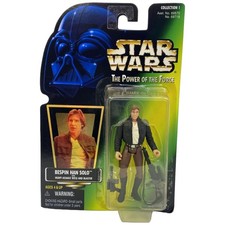Star Wars Power Of The Force Bespin Han Solo 3.75  Action Figure 1997 Hasbro New