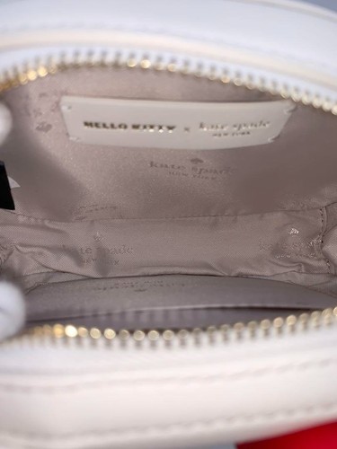 Kate Spade Hello Kitty 3D Mini Crossbody Bag Pink Leather Purse MBb0633 - Picture 6 of 9