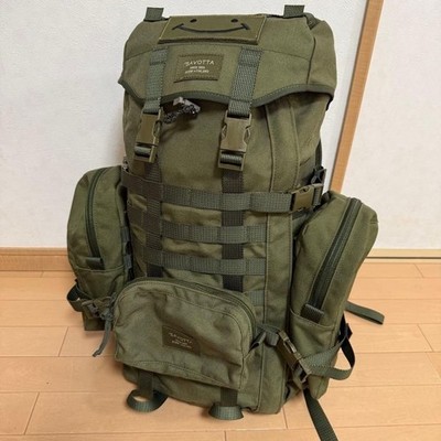 SAVOTTA JAAKARI M w/ Side Pouches & Horizontal Pouches Green USED from Japan