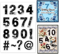 Silikonstempel FüR Scrapbooking Und Kartenherstellung, Wiederverwendbar, Transpa
