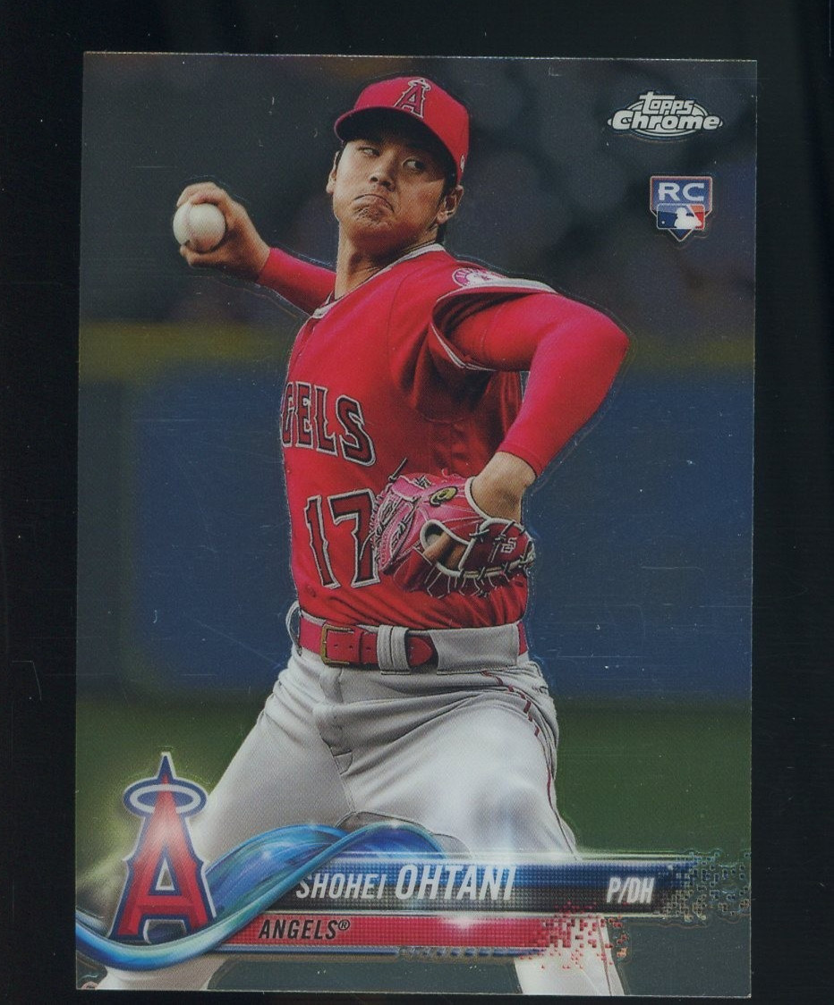 2018 Topps Chrome Update #HMT1 Shohei Ohtani Angels RC Rookie