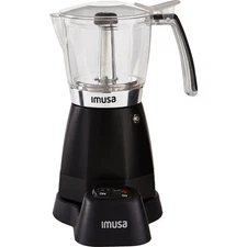 IMUSA GAU-18234 3 and 6 Cup Moka Espresso - Black