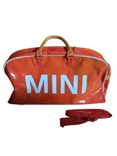 MINI Cooper BMW Travel Bag Duffle Bag Orange ...