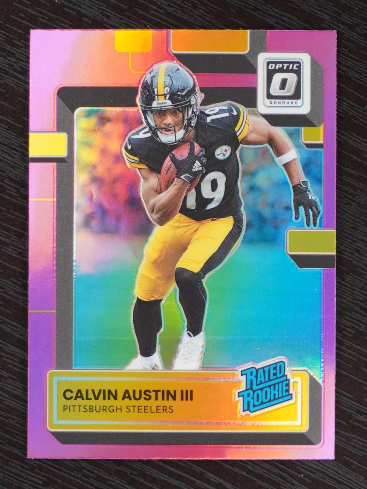 Calvin Austin III (RC) 2022 Donruss Optic Rated Rookie Pink #236