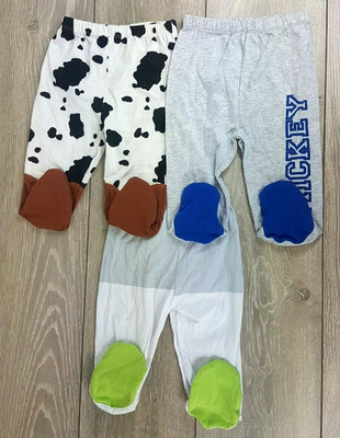 3 x offizielle Disney Baby Jungen Mix Pyjamahosen Unterteile 6-9 Monate