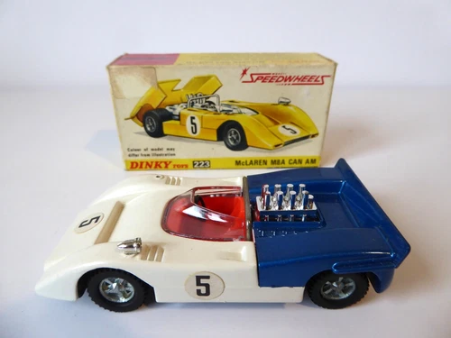 Dinky Toys #223 'McLAREN M8A CAN AM' - Vintage Diecast Excellent/Boxed!